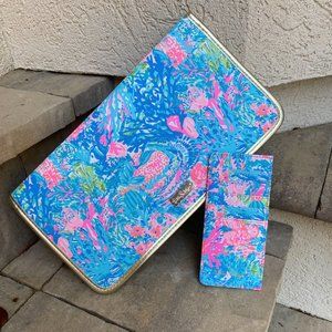 NWT Lilly Pulitzer Travel Organizer & Card Case